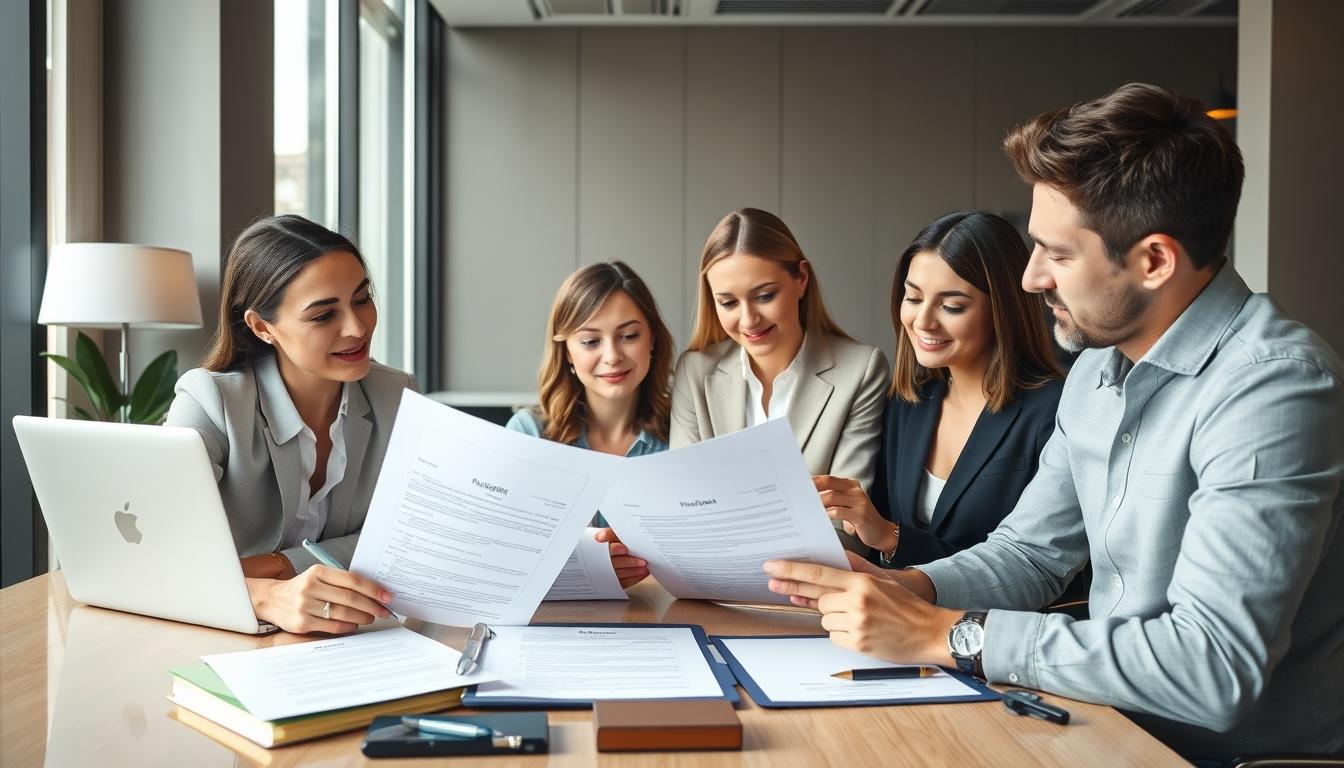 Property settlement documents and transfer review